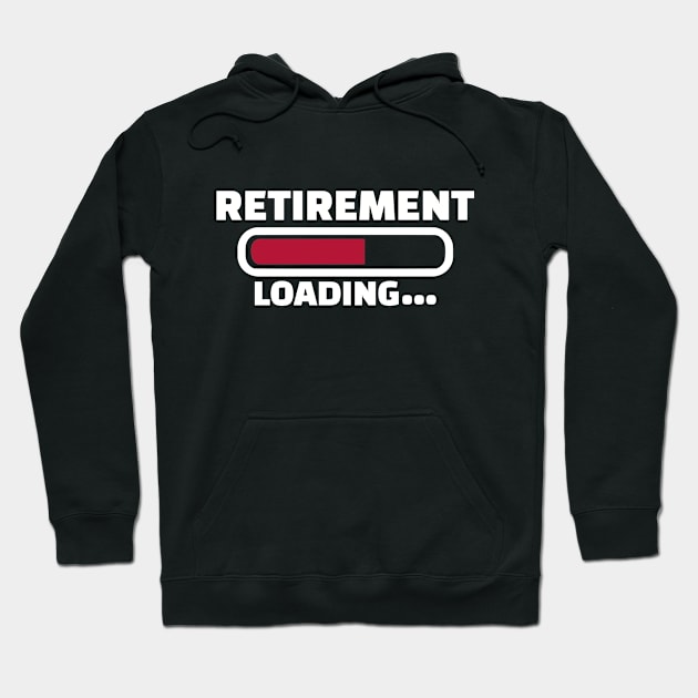 Retirement loading Hoodie by Designzz
